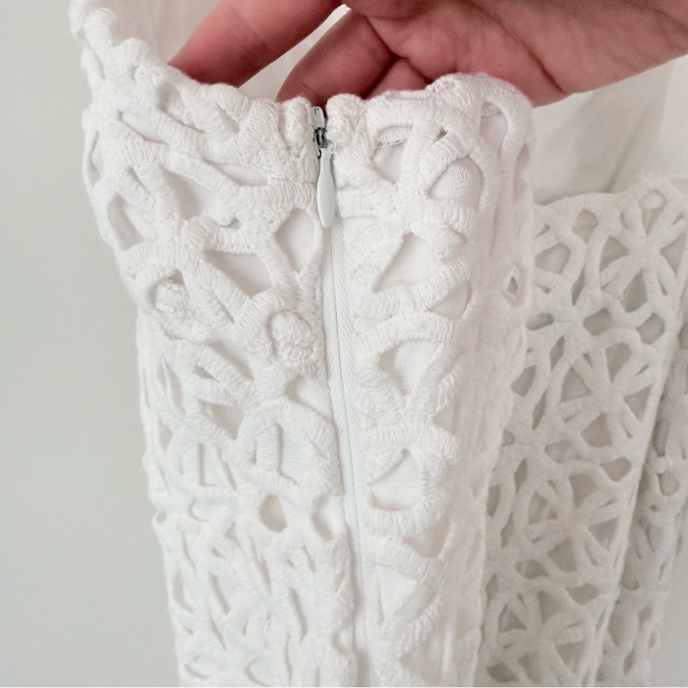 Miguelina Kira Cotton Crochet Mini Dress - Picture 5 of 8
